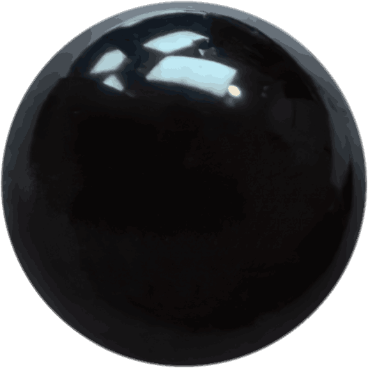 Obsidian Bead