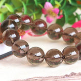 [Bead] Smoky Quartz Beads - Natural Xinjiang Tea Crystal Bracelet