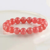 [Bead] Argentine Rhodonite Bracelet - Strength, Courage & Resilience