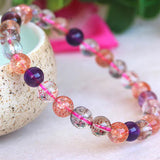 [Bead] Super Seven Crystal Bracelet - Balance Chakras & Enhance Spiritual Wisdom