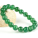 [Bead] Green Strawberry Quartz Bracelet - Healing & Growth