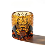 God’s Eye Edo Kiriko Whisky Glass – Golden Edition