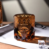 God’s Eye Edo Kiriko Whisky Glass – Golden Edition