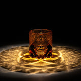 God’s Eye Edo Kiriko Whisky Glass – Golden Edition