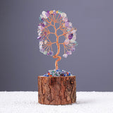 Natural Crystal Raw stone home decoration (7A tree stump)