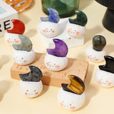 [Moon Series] Mini Bean Ding – Natural Tiny Gem Buddy