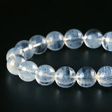 [Bead] Brazilian Blue Needle Quartz Bracelet - Intuition, Healing & Peace