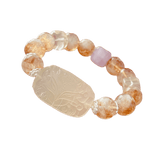 [Fox Fairy] Brings Love Natura Citrine & Crystal Fox Immortal Bracelet