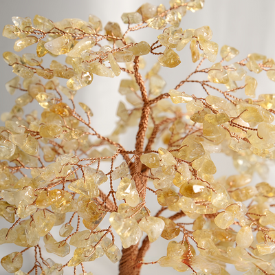 Natural Citrine Wealth Feng Shui Tree