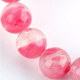 [Bead] Cherry blossom Rain Rose pyroxene peach blossom crystal bracelet