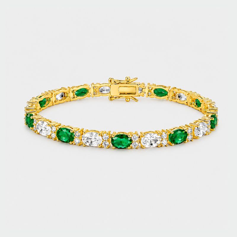 Emerald Tennis Bracelet
