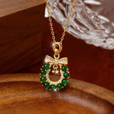 [Necklace] Natural Jade Green Necklace - Elegant Handcrafted Luxury Jewelry