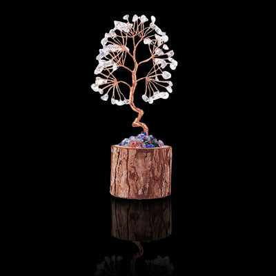 Natural Crystal Raw stone home decoration (7A tree stump)