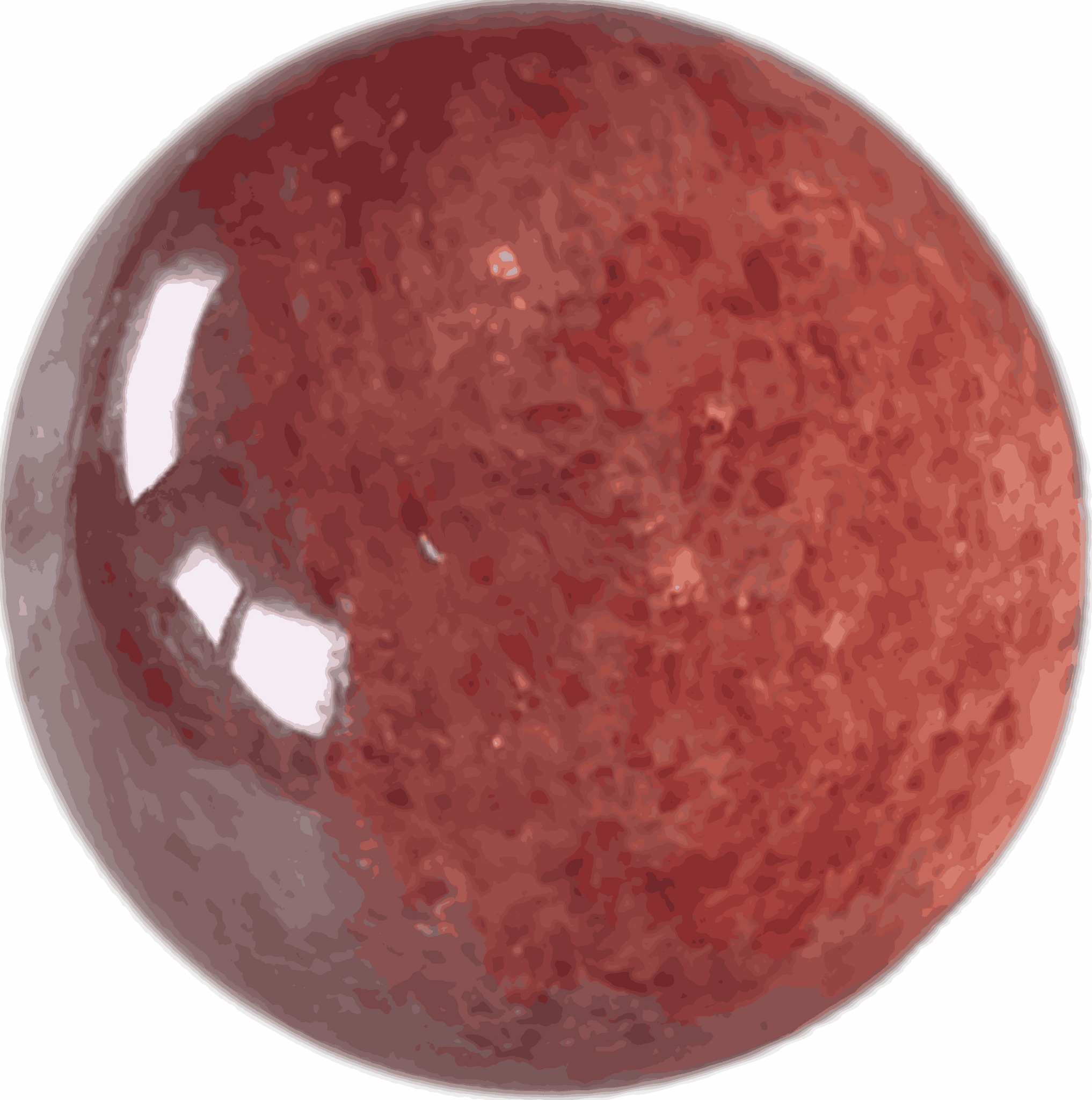 Pigeon Blood Strawberry Bead