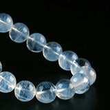 [Bead] Brazilian Blue Needle Quartz Bracelet - Intuition, Healing & Peace
