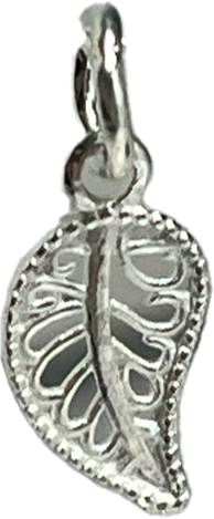 Silver Leaf  Pendant