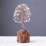 Natural Crystal Raw stone home decoration (7A tree stump)