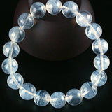 [Bead] Brazilian Blue Needle Quartz Bracelet - Intuition, Healing & Peace