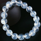[Bead] Brazilian Blue Needle Quartz Bracelet - Intuition, Healing & Peace