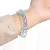 [Bead] Aquamarine Bracelet - Calmness, Courage & Communication