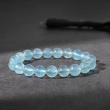 [Bead] Aquamarine Bracelet - Calmness, Courage & Communication