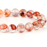 [Bead] Flower Agate Crystal Bracelet - Healing & Vitality Stone