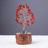 Natural Crystal Raw stone home decoration (7A tree stump)