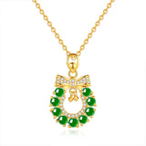 [Necklace] Natural Jade Green Necklace - Elegant Handcrafted Luxury Jewelry