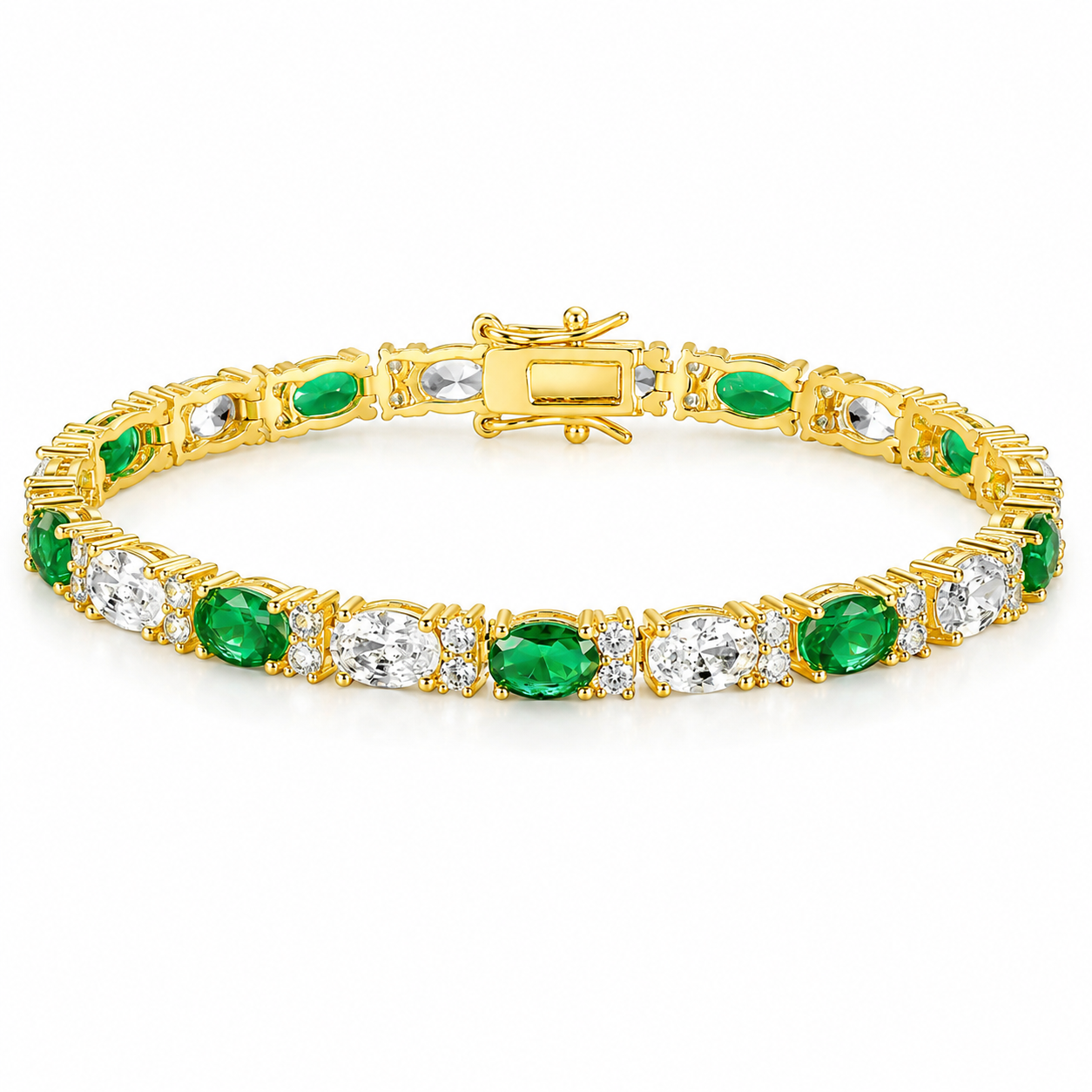 Emerald Tennis Bracelet