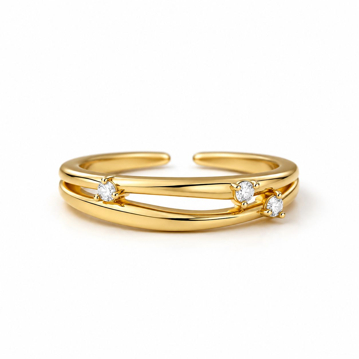 Celestial Orbit Open Ring