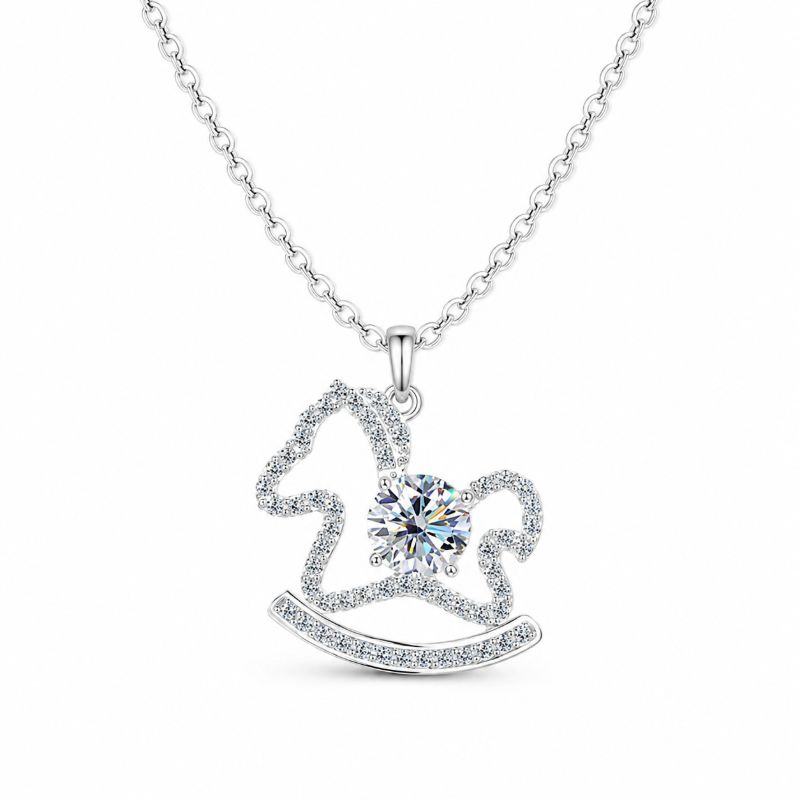 Lucky Rocking Horse Necklace