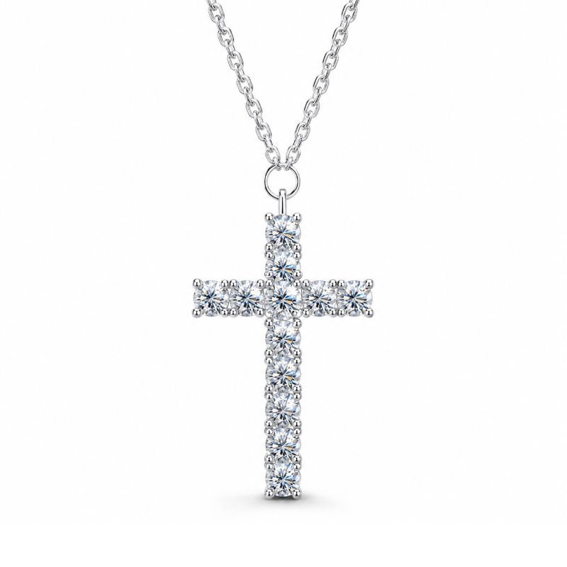 Luminous Cross Necklace
