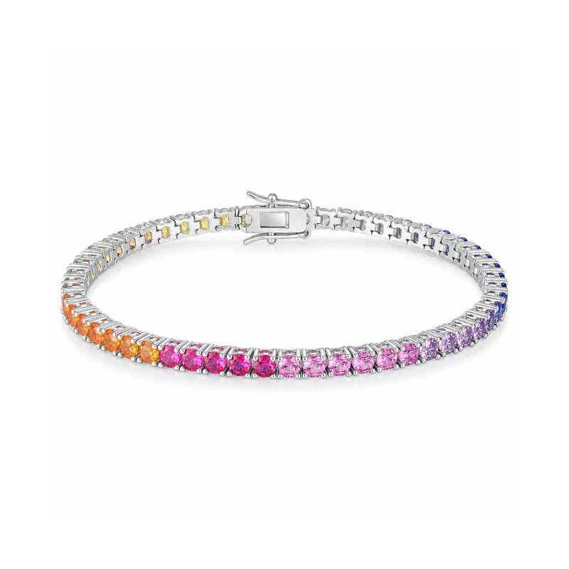 Gradient Tennis Bracelet