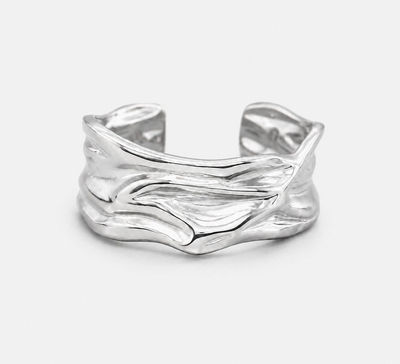 Molten Flow Open Ring