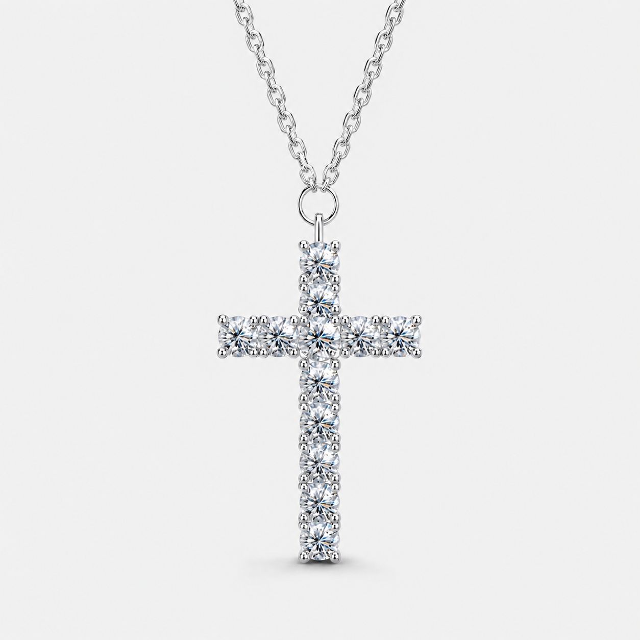Luminous Cross Necklace