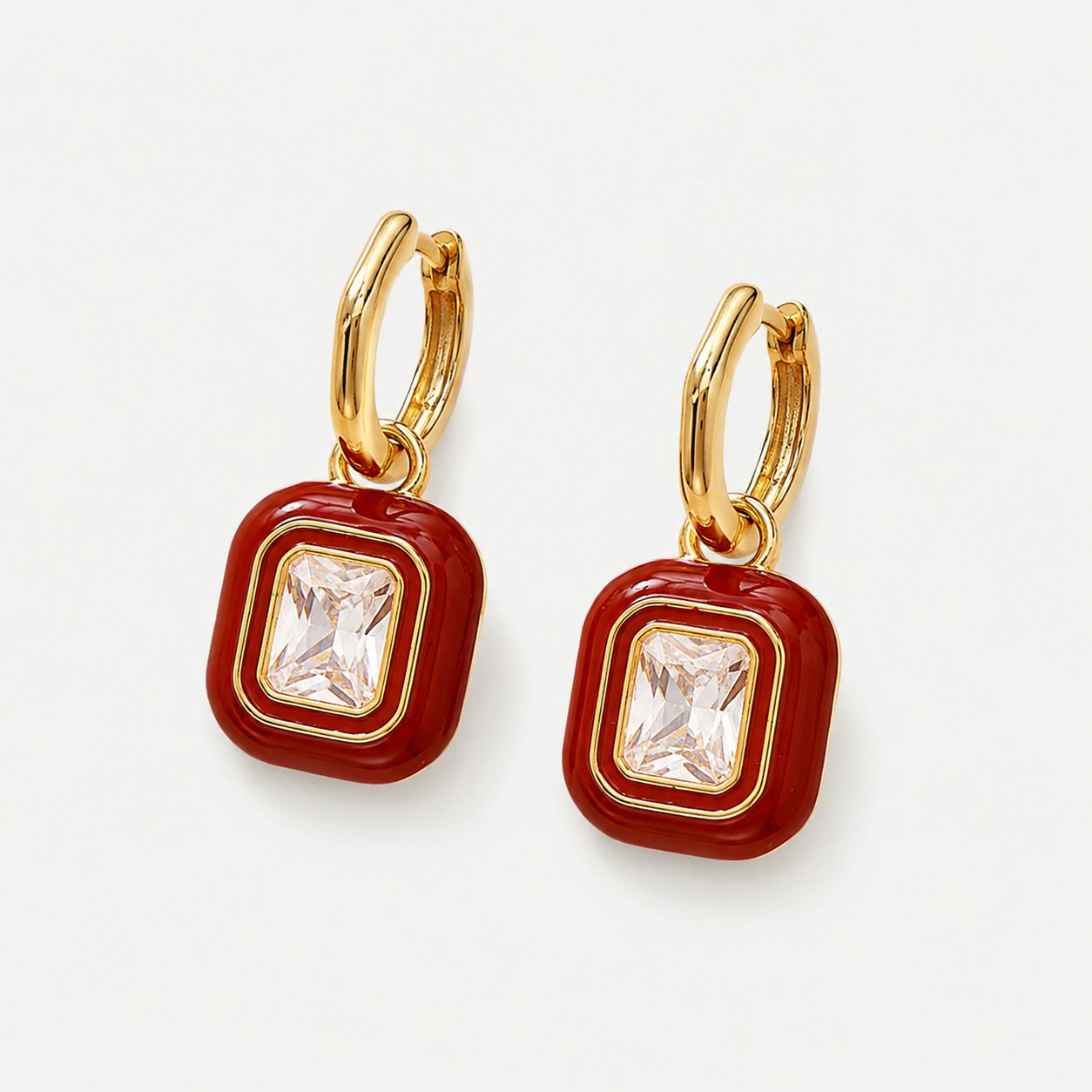 Charm Mini Hoop Earrings