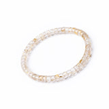 [Faceted Bead] Natural Rutilated Quartz / Crystal