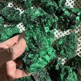 Natural Malachite Crystal Cluster