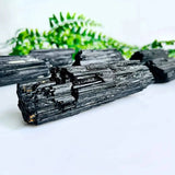 Natural Large Black Tourmaline Crystal Raw Stone