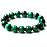 [Bead] Blue-Green Eye Obsidian Beads - Mexican Premium Bracelet