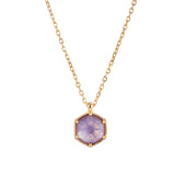[Necklace] S925 Silver Amethyst Necklace - Elegant Timeless Jewelry