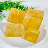 Natural Selenite Crystal Raw Square Block