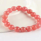 [Bead] Argentine Rhodonite Bracelet - Strength, Courage & Resilience
