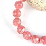 [Bead] Argentine Rhodonite Bracelet - Strength, Courage & Resilience