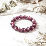 [Bead] Lepidolite Bracelet - Inspiration, Insight & Charm