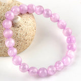 [Bead] Lavender Lepidolite Bracelet - Enhance Intuition & Spiritual Balance