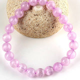 [Bead] Lavender Lepidolite Bracelet - Enhance Intuition & Spiritual Balance
