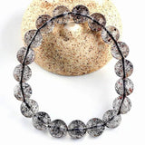 [Bead] Black Flash Super Seven Bracelet - Protection & Purification Energy - FateCord