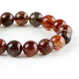 [Bead] Black Gold Super Seven Bracelet - Enhance Wealth & Spiritual Wisdom - FateCord