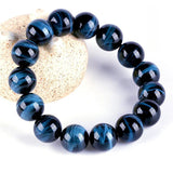 [Bead] Blue Tiger Eye Bracelet - Confidence, Protection & Focus - FateCord
